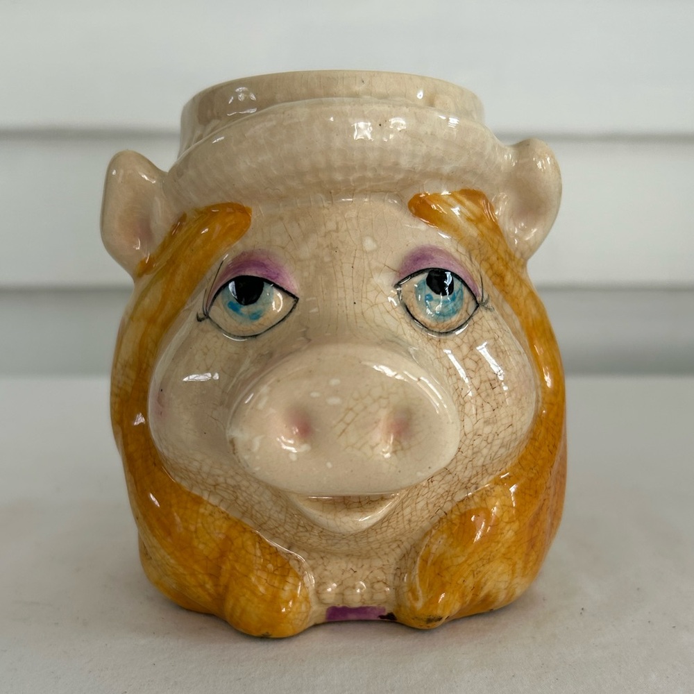 Vintage Little Miss‎ Piggy Ceramic Mug – Muppets Collectible Magic!